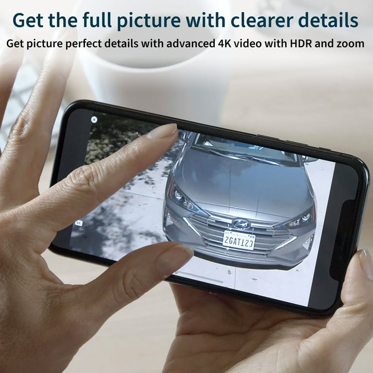 Arlo Ultra 2 Cam Kit, 4K HDR, Wireless, Weather-Resistant