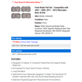 thumbnail image 2 of Front Brake Pad Set - Compatible with 2007 - 2009, 2011 - 2012 Mercedes-Benz SL550 2008, 2 of 2