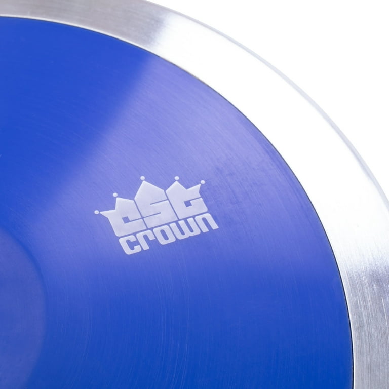 Crown Sporting Goods 2kg High Spin Discus, 80% Rim Weight 