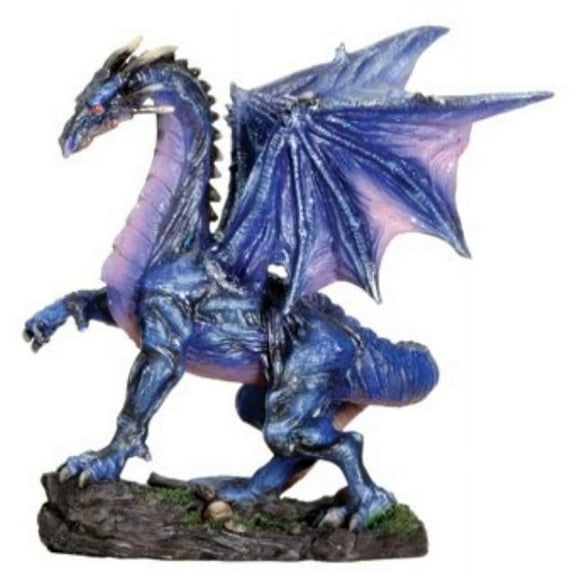 midnight dragon serpent collectible figurine
