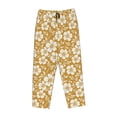 thumbnail image 4 of Xecao Rose Flowers Women's Straight Lounge Pajama Pants: The Epitome of Relaxed Sleepwear, 4 of 9