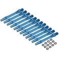 thumbnail image 1 of Ejes de Dardos de Aluminio Uxcell, Accesorios de Reemplazo para Puntas de Acero de 2BA con Anillos de Goma Azul Cielo de 35 mm, 1 of 5