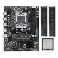 thumbnail image 1 of Juego de Placa Base X79 LGA 1356 con Xeon E5 2420 V2 CPU 8GB(2X4GB) DDR3 Ecc Reg Ram Nvme M.2 -Atx E5-V304, 1 of 5