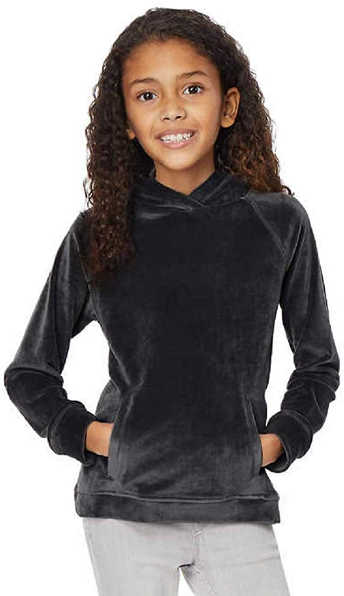32 DEGREES Girls' Velour Pullover 