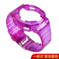 thumbnail image 3 of Correa de reloj con carcasa deportiva para Casio G-SHOCK GA-100/GA-110/GA-120, correa esmerilada, accesorios de silicona TPU transparente, 3 of 5