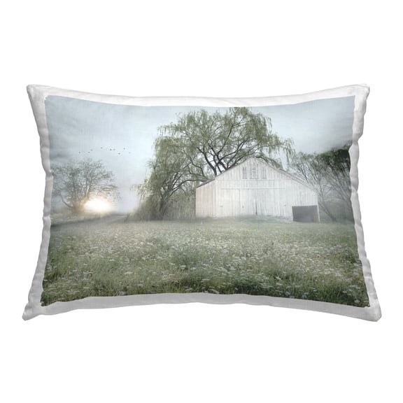 Stupell Industries Drooping Trees Meadow Decorative Printed Throw Pillow Design by Lux Me Designs.