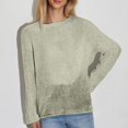 thumbnail image 2 of Blusa de punto de manga larga para mujer - Adelgazante, con protección solar, camisa con aire acondicionado - Prenda ligera para todas las estaciones, 2 of 4