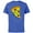 Royal Heather, variant on Disney and Pixar’s Toy Story Aliens Pepperoni Pizza - Short Sleeve Cotton T-Shirt for Adults - Customized-Natural