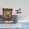 thumbnail image 2 of Marco De Fotos Floral Tallado A Mano, Escultura, Figurita, Obra De Arte, Adorno De Arte Coleccionable, Soporte De Fotos Antiguo, Estatua De Caballo Para Oficina, Dormitorio, Decoración Del, 2 of 8