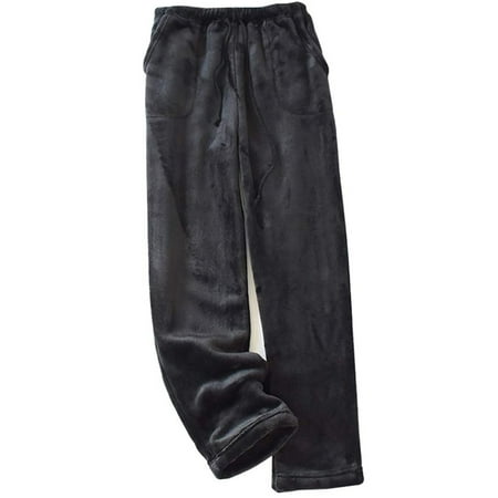 Ruidigrace Women s Casual Pants Women s Thermal Pockets Pajama Lounge Warm Casual Trousers Home Pants