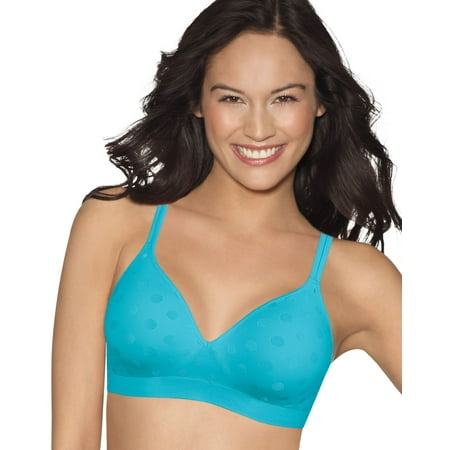 Hanes ComfortFlex Fit Women`s Perfect Coverage Wirefree Bra - Best-Seller, (Best Rated Bras For Comfort)