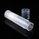 thumbnail image 2 of Lote 100 Uds 5ml Negro claro blanco lápiz labial vacío Envase de bálsamo labial tubo, 2 of 8
