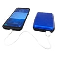 thumbnail image 4 of Charging Wallet Battery Power Bank - Aluminum RFID Blocking Phone Recharge Wallet - Black, 4 of 5