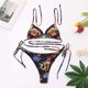 thumbnail image 2 of Traje de baño dividido cómodo con estampado floral y correas elegantes para mujer Conjunto de ropa de playa Bikini OAVQHLG3B Store  lin121212, 2 of 4
