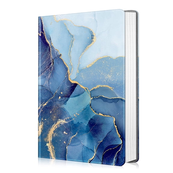 Fintie Photo Album 4x6 300 Photos, Large Capacity Premium Vegan Leather Photo Book Cover with Horizontal Pockets for Family Wedding Anniversary Baby Vacation Pictures, Ocean Marble