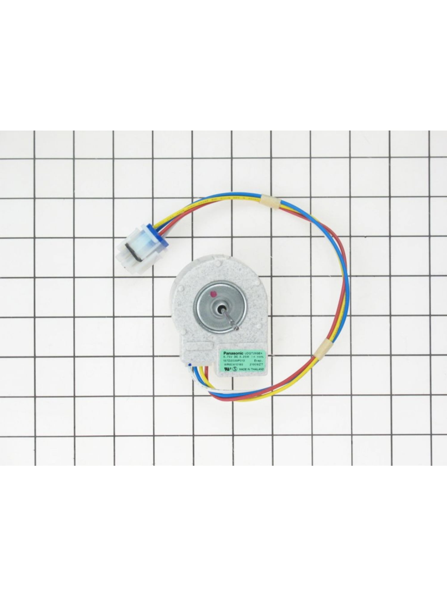 WR60X10185 GE Refrigerator Evaporator Fan Motor