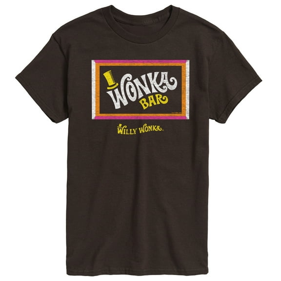 Willy Wonka & The Chocolate Factory - Retro Wonka Bar - Men's Short Sleeve Graphic T-Shirt
