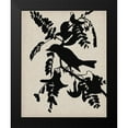 thumbnail image 2 of Vision Studio 12x14 Black Modern Framed Museum Art Print Titled - Audubon Silhouette V, 2 of 5