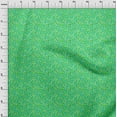 thumbnail image 4 of oneOone Cotton Poplin Sea Green Fabric Abstracts Sewing Craft Projects Fabric Prints By Yard 56 Inch Wide, 4 of 5