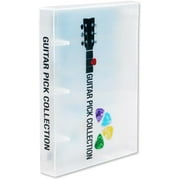 Guitar Pick Collection Kit, Holds 225 picks, Clear