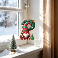 thumbnail image 7 of Ikohbadg P Letter Ornaments for Christmas Tree Decoration, Personalized Hanging Pendant Xmas Alphabet for Christmas Initial Ornament, DIY Craft Ornaments, Christmas Gifts for Family Friends (P), 7 of 7