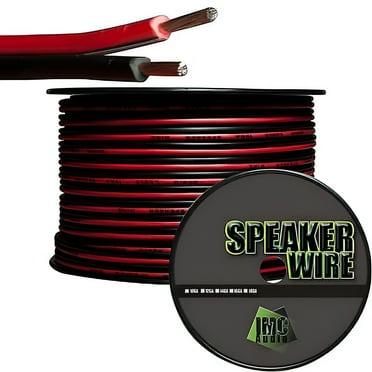 Imc Audio 16 Gauge 25 Ft Red/Black Copper Speaker Wire Electrical Wire
