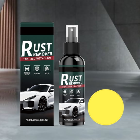 Rust Removal Spray Multi-Purpose Metal Cleaner for Car and Household Hardware Rust Remover Effective Degreaser