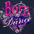 thumbnail image 3 of CafePress - Born To Dance Women's Dark T Shirt - Women's Traditional Fit Dark T-Shirt, 3 of 4
