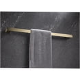 thumbnail image 3 of JERFIT 5-Piece Brushed Gold Bathroom Hardware Set, Premium Stainless Steel Towel Bar, Robe Hook, Toilet Paper Holder & Towel Ring, Modern Bathroom Accessories Set, 3 of 8