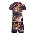 thumbnail image 6 of Yu-Gi-Oh Boys 2-Piece Swimsuit Set, Short Sleeve Rash Guard & Swim Trunks, 6 of 7
