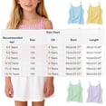 thumbnail image 7 of Eltusu Girls Tank Tops, Crew Neck Holiday Plaid Summer Sleeveless T-Shirts Black Size 11-12 T, 7 of 7
