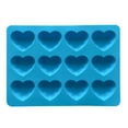 thumbnail image 2 of AURORA TRADE Heart Shaped Ice Cube Trays, Silicone Heart Mold, Easy Release Ice Trays, 12-Cavity for Ice Cubes, Gelatine, Chocolate, Baking and Candy, 2 of 8