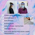 thumbnail image 3 of Safety Shield | Full Face Coverage | Washable | Reusable (5, Pink), 3 of 6
