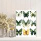 thumbnail image 2 of Qisvanset Framed Canvas Wall Art 12x16 Inch Sage Green Watercolor Butterfly Nursery Print Art, 2 of 5