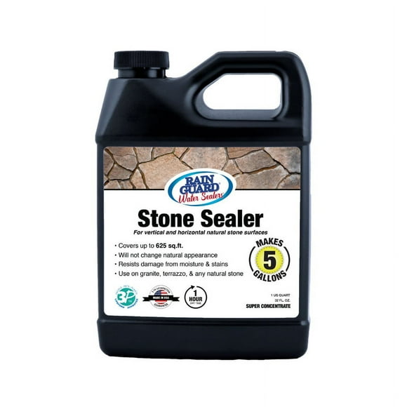 Rain Guard Water Sealers SP-6003 Stone Sealer Concentrate, 1 Quart Makes 5 gallons