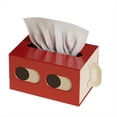 thumbnail image 1 of Caja Extractora de Pañuelos de Plástico con Diseño Pequeño y Adorable, Ideal para Dormitorio, Sala de Estar, Coche Espacios A, 1 of 5