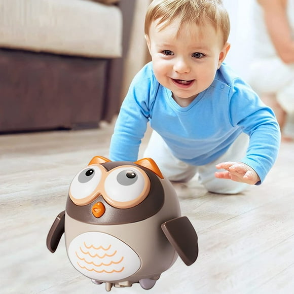 POINTERTECK Baby Crawling Toys Tummy Time Toys Electric Interactive Crawl Learning Toy Infant Early Development Educational Toys Gifts for 6 Months Old Toddler Boys Girls