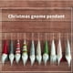 thumbnail image 5 of Adornos Navideños Regalo Gnomos Santa Colgante Árbol De Navidad Colgante Con Barba Blanca Cuerpo Rojo Sombrero De Lana Para El Hogar Al Aire Libre Interior10 Uds. Minnieouse HA013254-00, 5 of 6