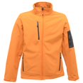 thumbnail image 1 of Regatta - Chaqueta Softshell transpirable e impermeable modelo Arcola para hombre (Naranja/Gris), 1 of 3