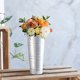 thumbnail image 1 of Cubo de hierro galvanizado a prueba de fugas, jarrón de agua, cubo antiguo vintage, cubo para arreglos florales, muebles decorativos para el hogar, cubo de flores de metal, 1 of 6