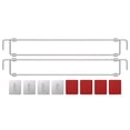 thumbnail image 1 of relayinert RV Bar Storage Rod Toiletry Storage Adjustable Shelves Bar Accessories, 1 of 6