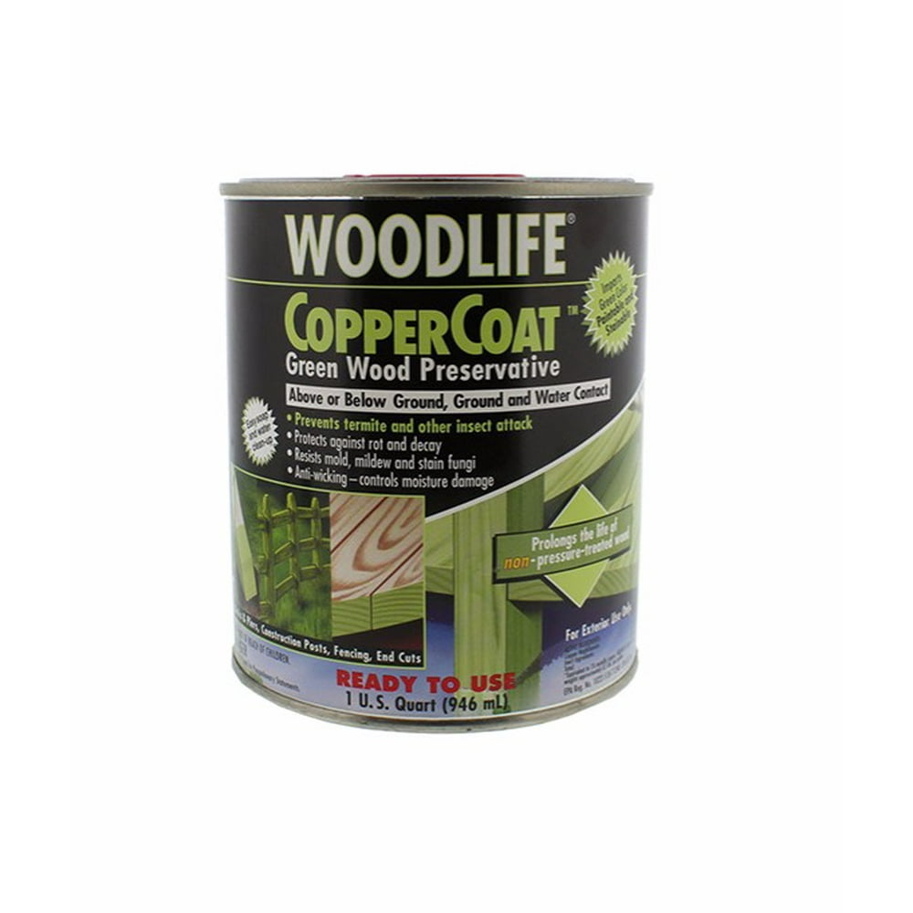 RustOleum 1904 Wolman Woodlife Coppercoat Green Wood Preservative, 0.