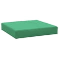 thumbnail image 2 of 3pc Outdoor Cushions for Sofa, Water Resistant Green Oxford Fabric, 2 of 6
