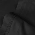 thumbnail image 3 of Egyptian Cotton 1500 Thread Count Solid Sheet Set  California King-Black, 3 of 5