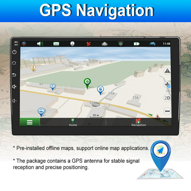 Autoradio Carplay Android 12 2+32G GPS RDS WIFI Pour BMW E46 3er 318 320 M3  MGZT
