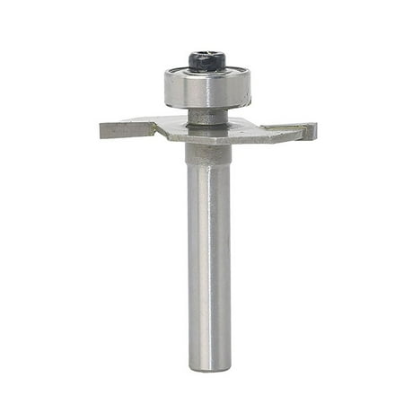 

SouthEle 1/2 Shank Ball T-Type Router Bit Slotting Trimming Milling Cutter for Woodworking