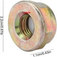 thumbnail image 5 of 10 Pieces Blade Nut Assortment, Universal Flange M10x1.25 Left Hand Thread Replacement Blade Nuts Brush Cutter Trimmer Accessories, 5 of 5