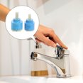thumbnail image 4 of EeaseMX 2 cartuchos de disco cerámico de repuesto para mezclador de agua fría y caliente, válvulas internas para grifo., 4 of 7
