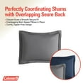 thumbnail image 2 of Coleman® 5 Piece Reversible Comforter & Sheet Set, All Season Bedding Set - Twin, Navy Blue/Grey, 2 of 3