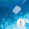 thumbnail image 4 of BESTYASH Swimming Pool Cleaning Pole 1 Set 130x2cm Blue Plastic Aluminum for Stain Removal, 4 of 8